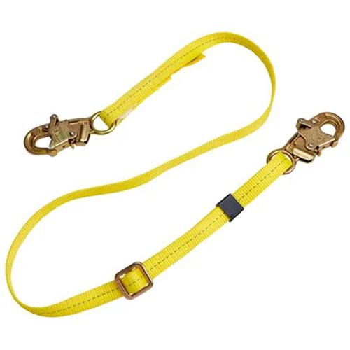Web Adjustable Positioning Lanyard, 1 Legs, 4', CSA Class B, Polyester Equipex