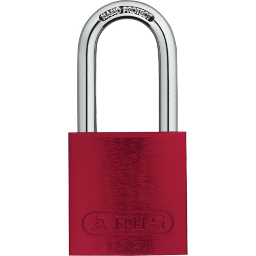 Cadenas, Cl&eacute;s diff&eacute;rentes, Aluminium, Largeur de 1-1/2" Equipex