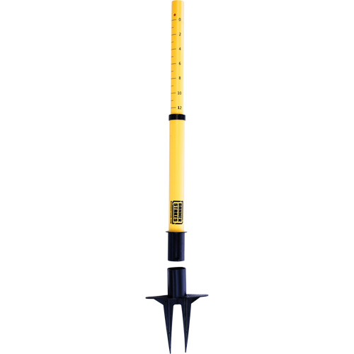 PLUS Barrier Posts, 42" High, Yellow Equipex