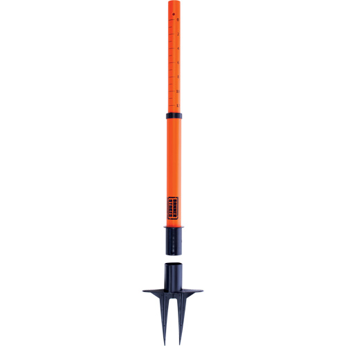 PLUS Barrier Posts, 42" High, Orange Equipex