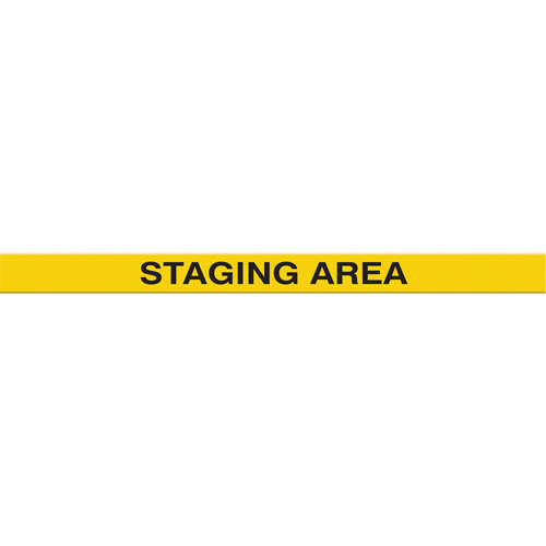 Tough-Mark Heavy-Duty Floor Marking, Rectangle, 48" L x 3" W, Yellow, Polyethylene Equipex
