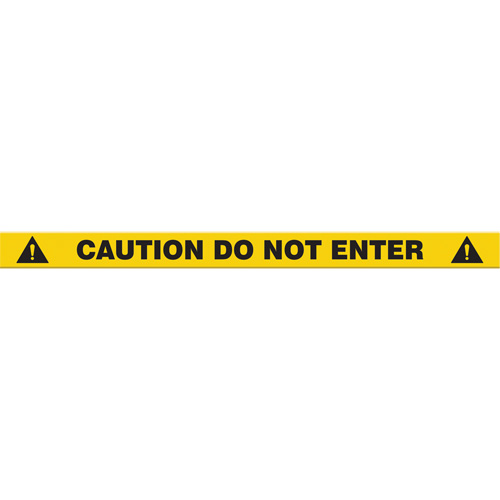 Tough-Mark Heavy-Duty Floor Marking, Rectangle, 48" L x 2" W, Yellow, Polyethylene Equipex