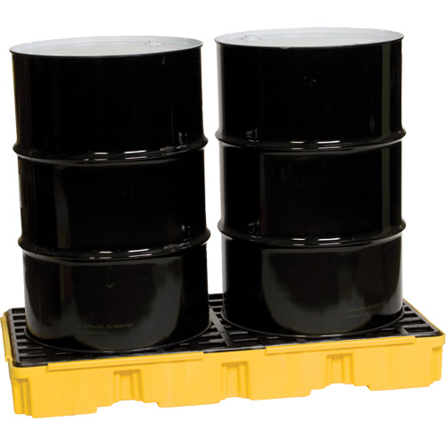 Modular Spill Platform, 30 US gal. Spill Capacity, 51.5" x 26.25" x 6.5" Equipex