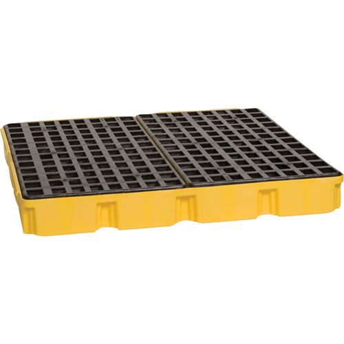 Modular Spill Platform, 60.5 US gal. Spill Capacity, 51.5" x 51.5" x 6.5" Equipex