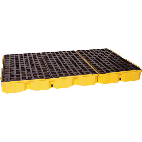 Modular Spill Platform, 88 US gal. Spill Capacity, 51.5" x 78.25" x 6.5" Equipex
