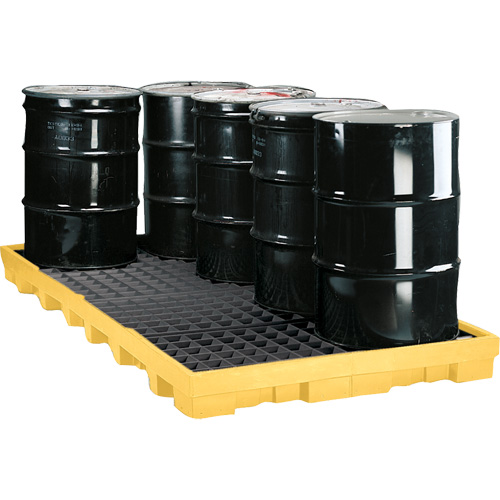 Modular Spill Platform, 121 US gal. Spill Capacity, 51.5" x 103" x 6.5" Equipex