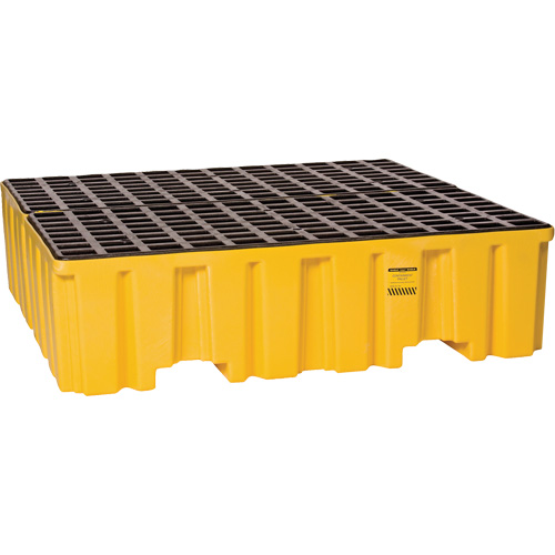 Spill Containment Pallet, 132 US gal. Spill Capacity, 51" x 52.5" x 13.75" Equipex