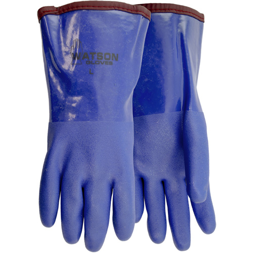 Gants r&eacute;sistant au givre, Taille T-Grand, 12" lo, PVC, Doublure en Acrylique/Molleton, Gant de calibre hiver Equipex