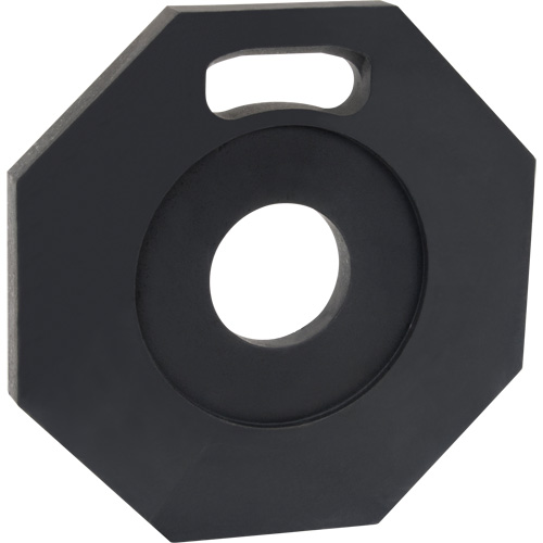 Base en caoutchouc pour poteaux d&eacute;lin&eacute;ateurs de qualit&eacute; sup&eacute;rieure, 12 lb Equipex
