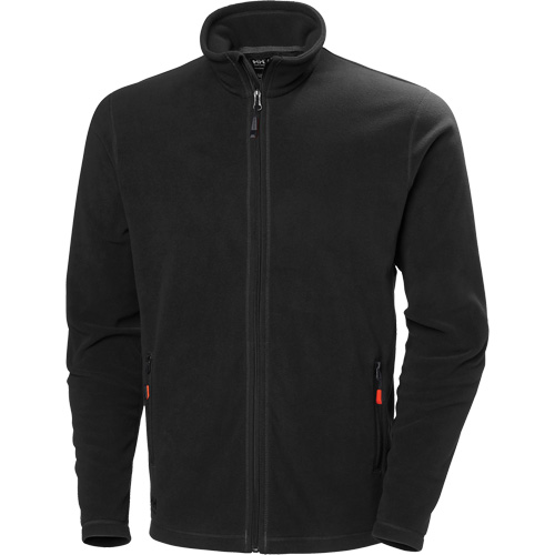 Fleece Jacket, Men's, 2X-Large, Black Equipex