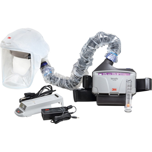 Versaflo PAPR Kit, Loose Fitting Hood & Faceshield, Lithium-Ion Battery Equipex