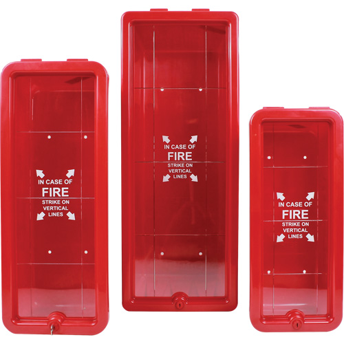 Fire Extinguisher Cabinet, 9" W x 23" H x 7" D Equipex