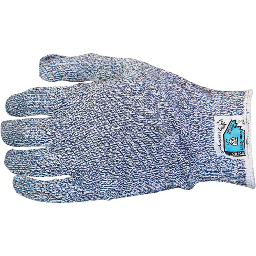 Sure Knit Cut-Resistant Glove, Size X-Small, 13 Gauge, HPPE Shell, ASTM ANSI Level A5 Equipex