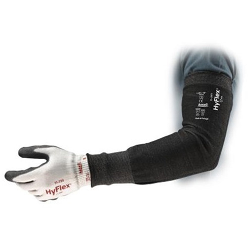 Manches r&eacute;sistant &agrave; la coupure 11-250 Hyflex, PEHP, 12", ASTM ANSI niveau A3/EN 388 niveau 5, Gris Equipex