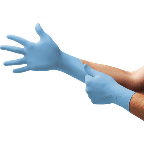 Xceed&reg; XC-310 Examination Gloves, X-Small, Nitrile, 4.3-mil, Powder-Free, Blue, Class 2 Equipex