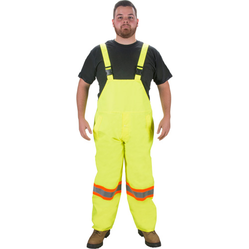 Salopette imperm&eacute;able RZ1000, Polyester, Petit, Jaune lime haute visibilit&eacute; Equipex