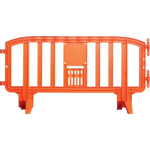 Movit Barricade, Interlocking, 78" L x 39" H, Orange Equipex