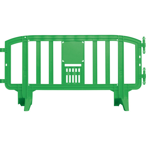Movit Barricade, Interlocking, 78" L x 39" H, Green Equipex