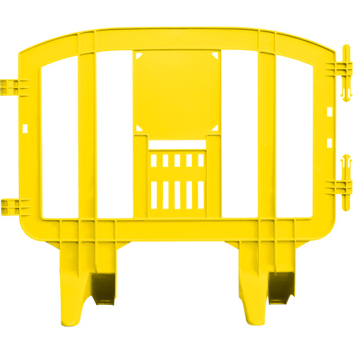 Barricade Minit, Emboîtables, 49" lo x 39" h, Jaune Equipex