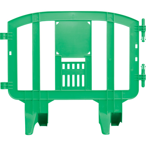 Barricade Minit, Emboîtables, 49" lo x 39" h, Vert Equipex