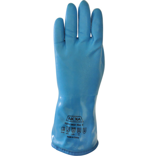 Gants r&eacute;sistants aux produits chimiques S022, Taille 8, 11,8" lo, PVC, Doublure en Acrylique, Gant de calibre hiver Equipex