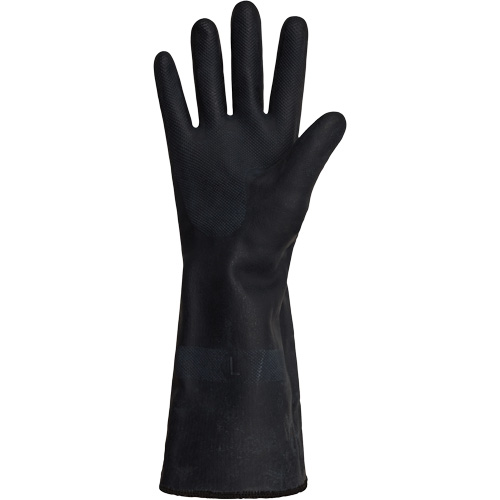 SolvStop Heady-Duty Chemical & Heat-Resistant Gloves, Neoprene, 8, Protects Up To 392° F (200° C) Equipex