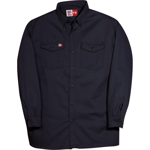 Chemise &agrave; boutons Westex UltraSoft, Moyen (grande taille), Bleu marin Equipex