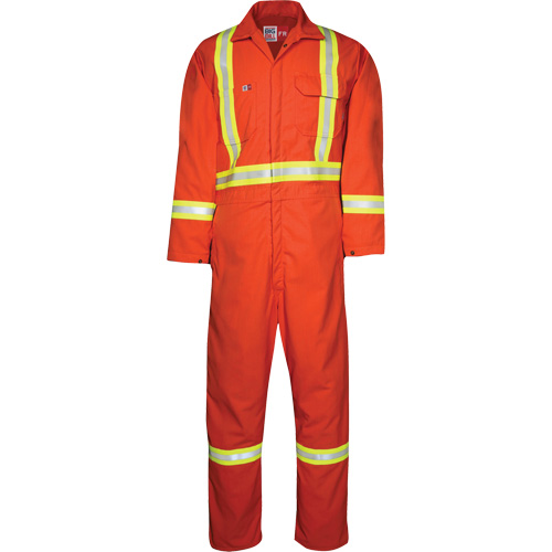 Combinaison non doubl&eacute;e Westex UltraSoft, Taille Moyen (grande taille), Orange, 8,7 cal/cm² Equipex