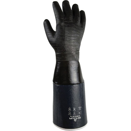 6781R-06-10 Heat Resistant Gloves, Cotton/Neoprene, 10/Large, Protects Up To 500° F (260° C) Equipex