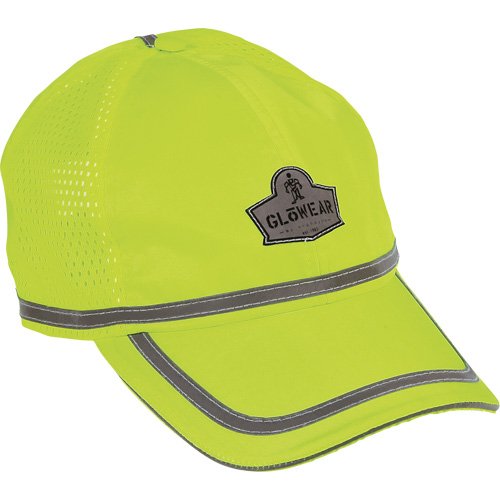Casquette de baseball haute visibilit&eacute; GloWear 8930, Jaune lime haute visibilit&eacute;, Polyester Equipex