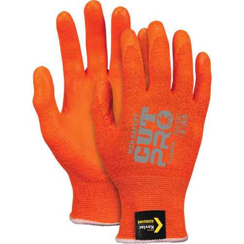 Cut Resistant Gloves, Size X-Small, 13 Gauge, Foam Nitrile Coated, Kevlar&reg; Shell, ASTM ANSI Level A4 Equipex
