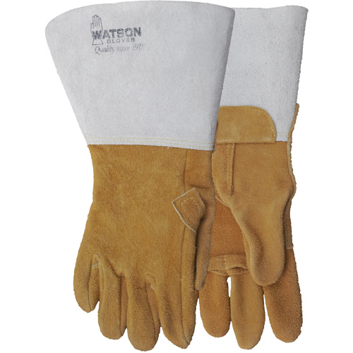 Gants de soudage 285 Buck-Tex, Cuir refendu, Taille 9 Equipex