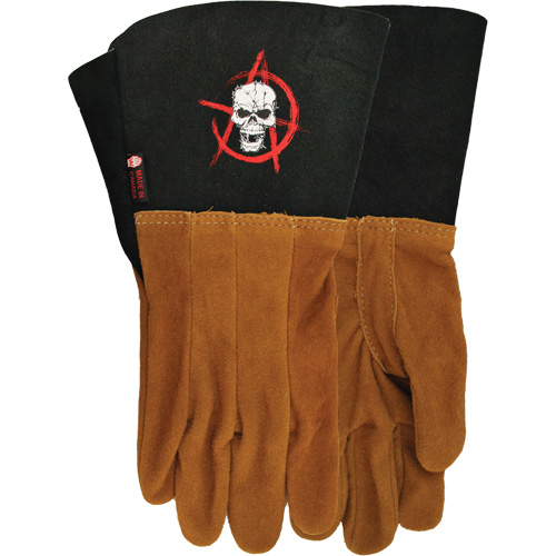 263AW What The Buck Welding Gloves, Split Deerskin, Size 7 Equipex