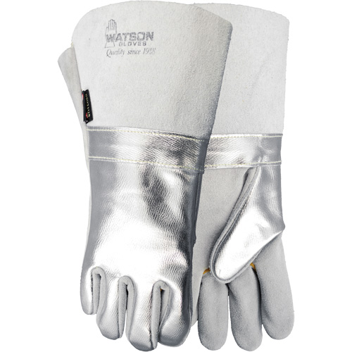 Gants de soudage 1034A, Cuir de vache refendu, Taille 9 Equipex