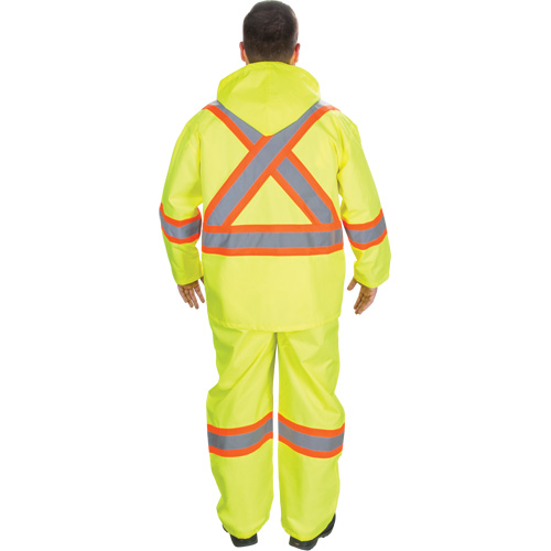 V&ecirc;tements imperm&eacute;ables RZ1000, Polyester, Petit, Jaune lime haute visibilit&eacute; Equipex