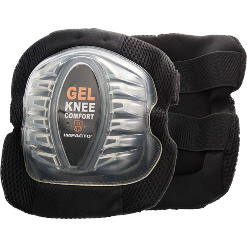 All-Terrain Knee Pads, Hook and Loop Style, Plastic Caps, Gel Pads Equipex