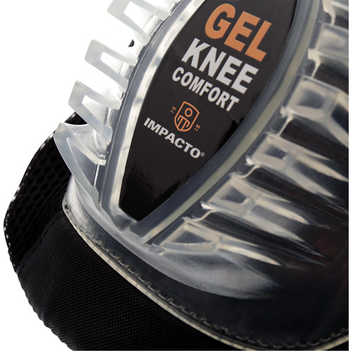 All-Terrain Knee Pads, Hook and Loop Style, Plastic Caps, Gel Pads Equipex