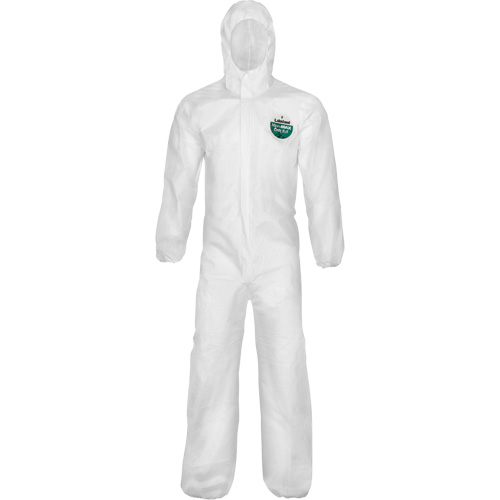 MicroMax&reg; NS Cool Suit Coveralls, Small, White, Microporous/Polypropylene Equipex