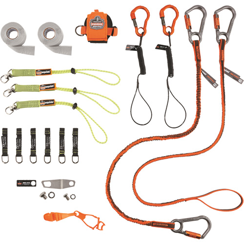 Trousse de longes de fixation d'outils pour maçon et cimentier-finisseur 3184 Squids Equipex
