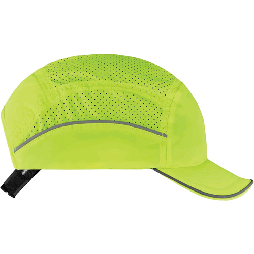 Skullerz&reg; 8955 Lightweight Bump Cap Hat, High Visibility Lime Green Equipex