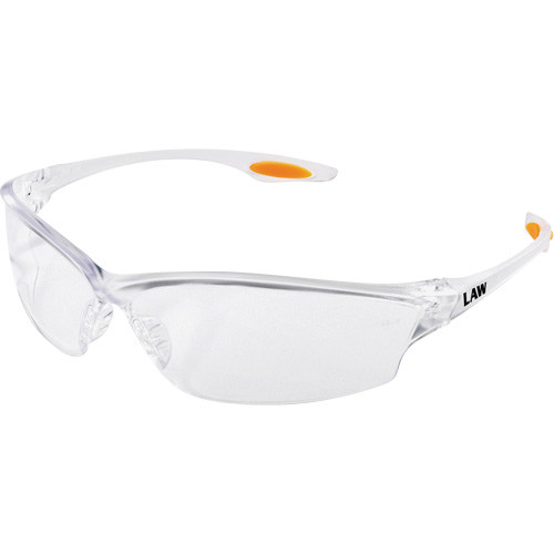 Law&reg; LW2 Safety Glasses, Clear Lens, Anti-Fog, ANSI Z87+/Meets/Exceeds CSA Z94.3 Equipex