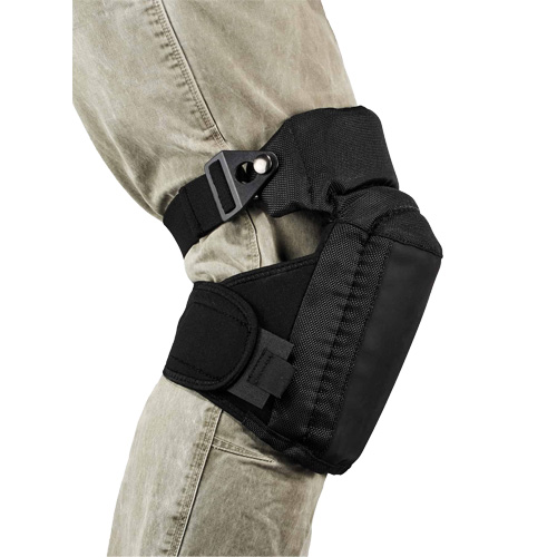 ProFlex&reg; 450 Comfort Hinged Soft Cap Knee Pads, Buckle Style, Rubber Caps, Foam/Gel Pads Equipex