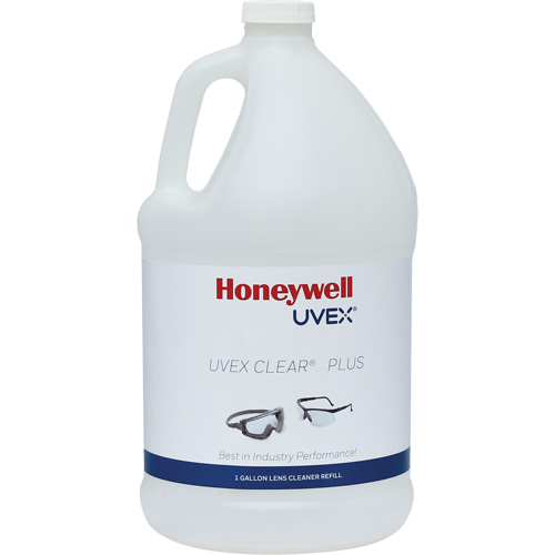 Uvex&reg; Clear&reg; Plus Lens Cleaner Refill Solution, 3.8 L Equipex