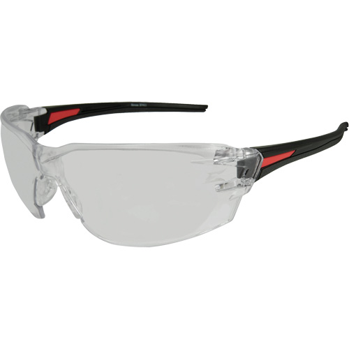 Lunettes de s&eacute;curit&eacute; Nevosa, Lentille Transparent, Anti-&eacute;gratignures, R&eacute;pond ou surpasse la norme CSA Z94.3 Equipex