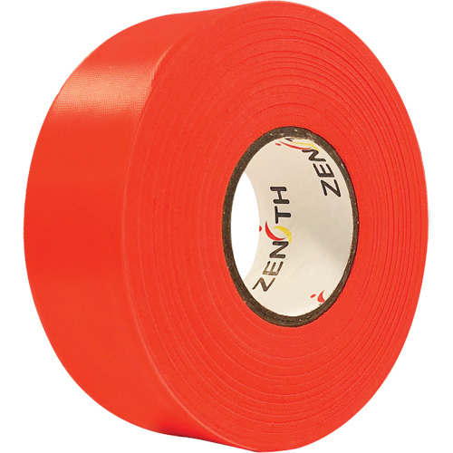 Flagging Tape, 1.1875" W x 164' L, Fluorescent Orange Equipex