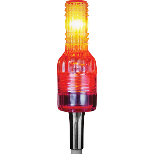 Tige de s&eacute;curit&eacute; avec lumi&egrave;re DEL haute visibilit&eacute; Safety Whip Equipex