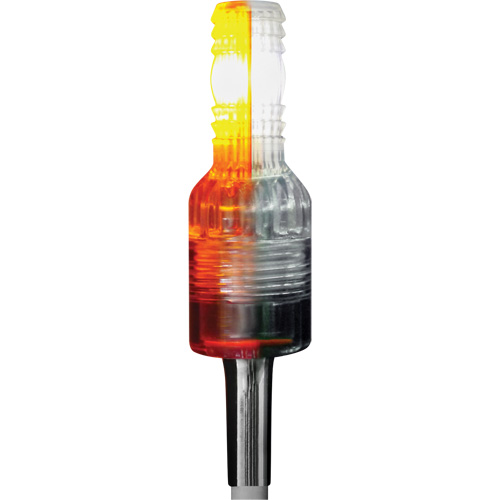 Tige de s&eacute;curit&eacute; avec lumi&egrave;re DEL haute visibilit&eacute; Safety Whip Equipex