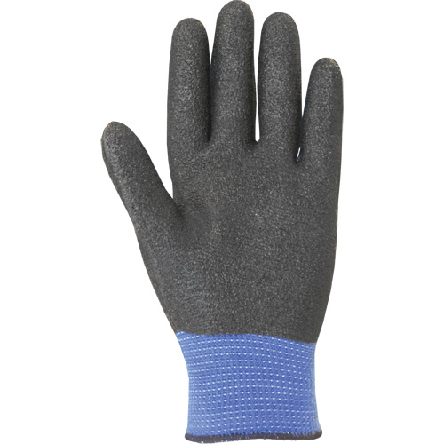 Gants enduits tout usage, Moyen, R&ecirc;vetement Latex de caoutchouc, Calibre 13, Enveloppe en Polyester Equipex