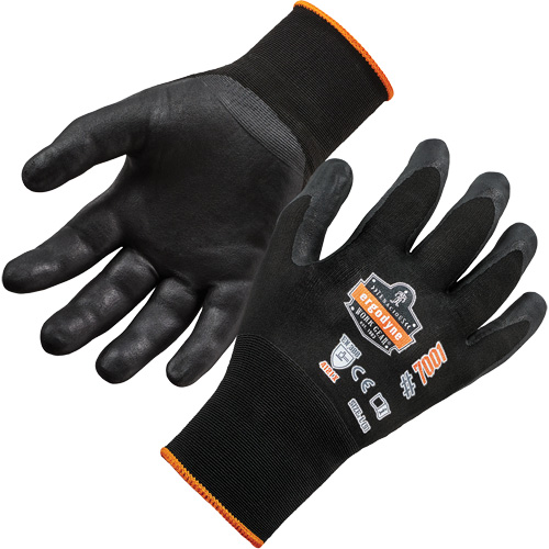 ProFlex&reg; DSX Dry Grip Coated Gloves, Small, Nitrile Coating, 18 Gauge, Nylon/Spandex Shell Equipex