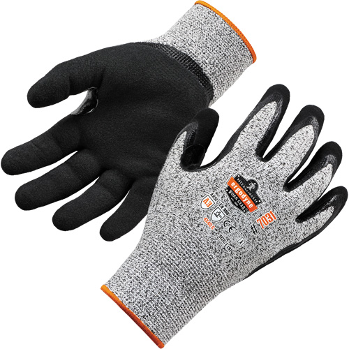 ProFlex&reg; Extra-Strength Cut Resistant Gloves, Size Small, 13 Gauge, Nitrile Coated, HPPE Shell, ASTM ANSI Level A3 Equipex